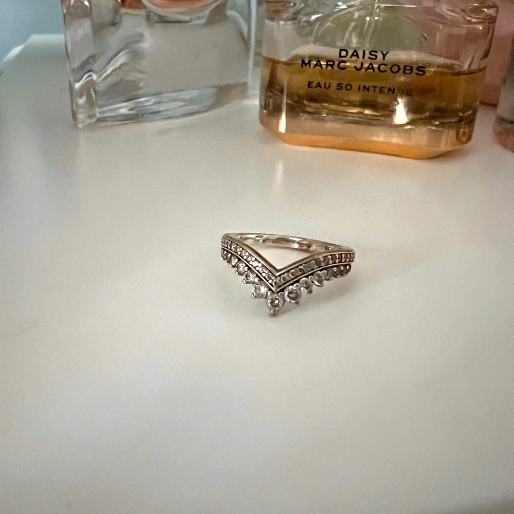 Pandora Princess Wishbone Ring
